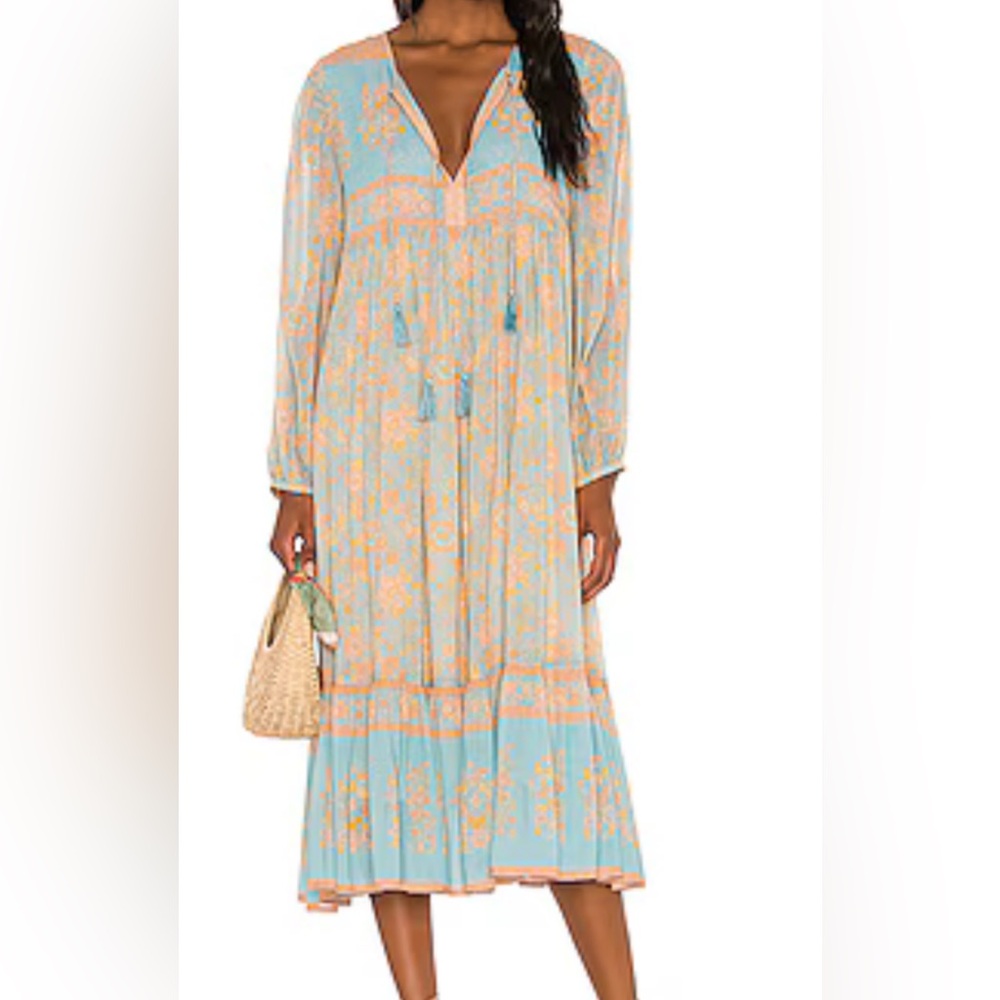 Spell Juniper Boho Midi Dress 👗 Medium